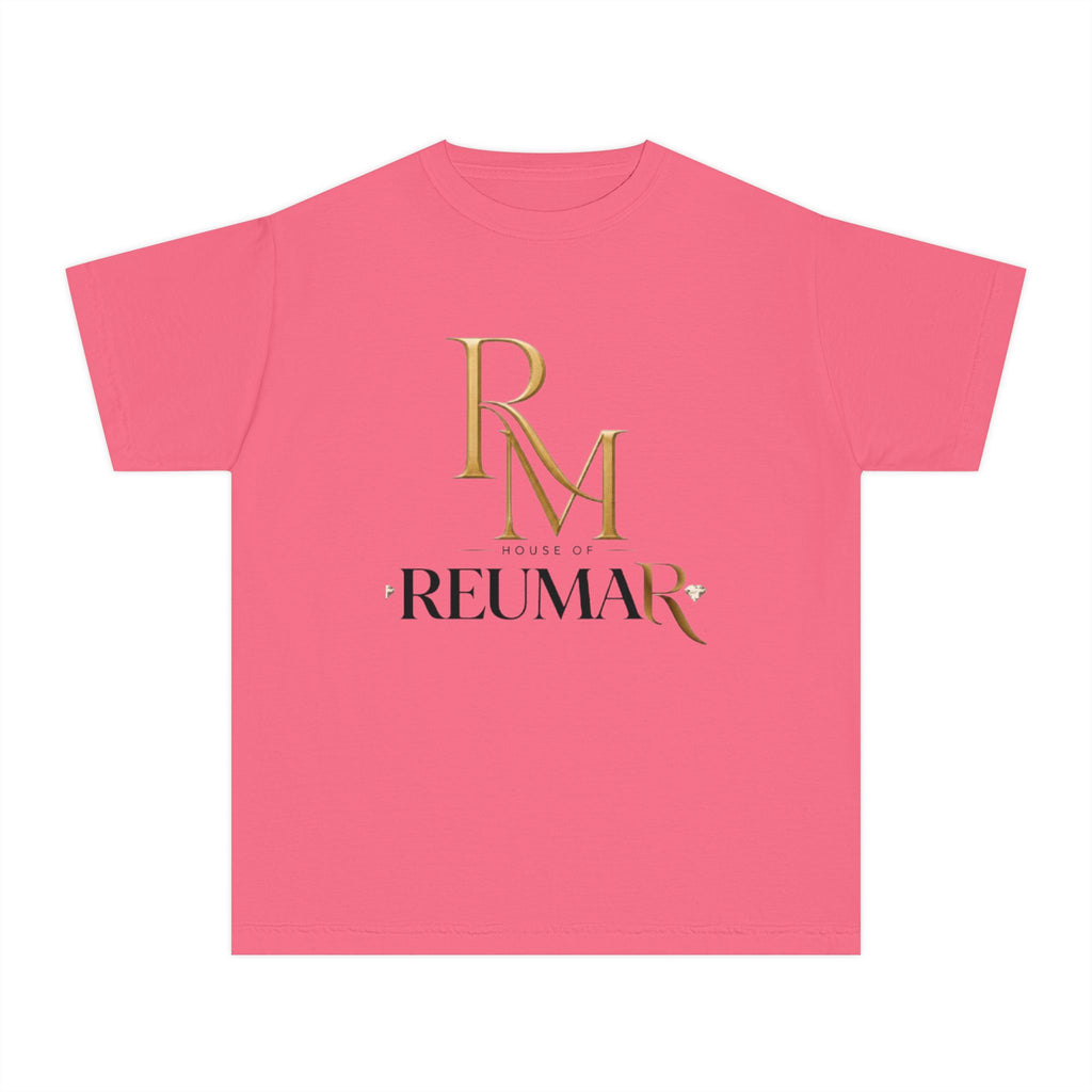 Youth Tee — Reumar Logo Front & "Thank You" Sunburst Back