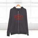 Endless Love Zip Hoodie - Romantic Crown Graphic Couples Pullover