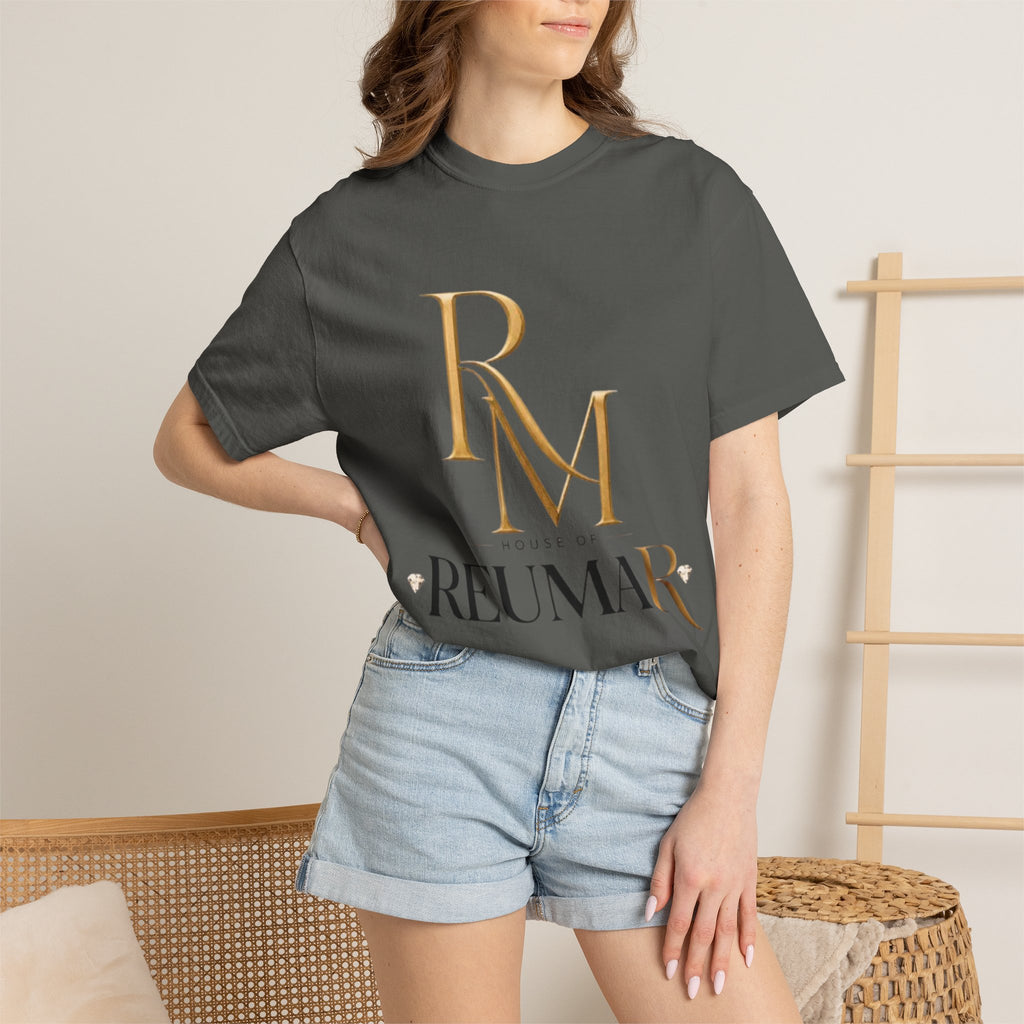 House of Reumar Logo T‑Shirt — "Thank You" Back Graphic Cotton Tee