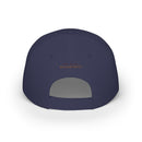 House of Reumar Red Low Profile Baseball Cap — Embroidered Logo Hat