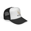 Reumar Gold Monogram Trucker Cap