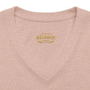 Women's V-Neck Tee — 'Reumar' Gold Monogram Logo
