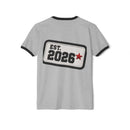 Reumar Gold Monogram Ringer T-Shirt — Vintage Racing Night Back Print