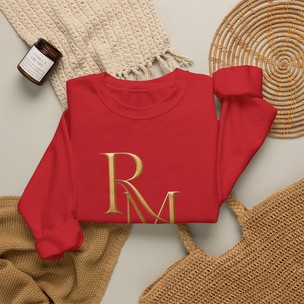 Sarcasm University Crewneck Sweatshirt — REUMAR Logo College-Style Pullover