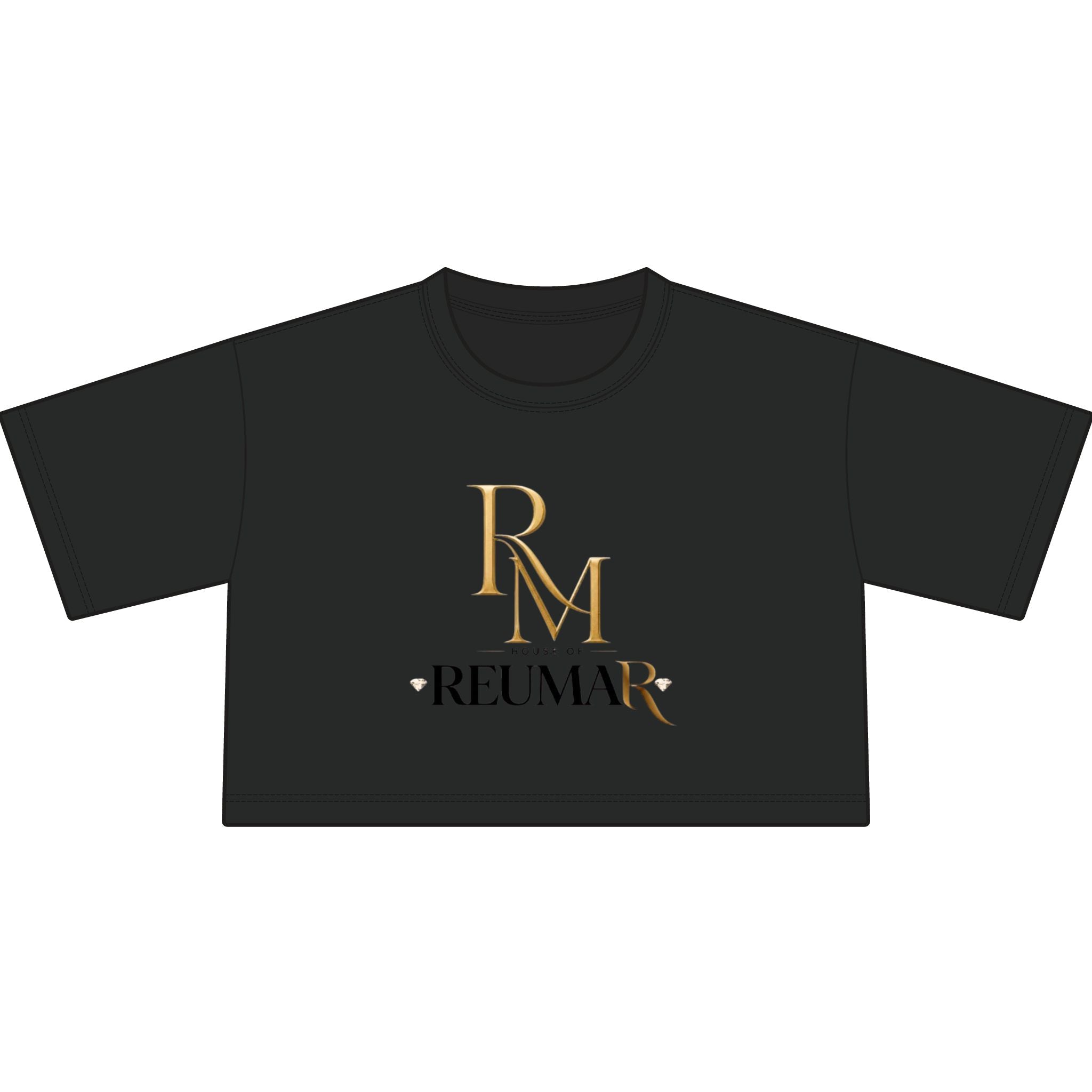 Reumar Monogram Cropped Tee