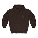 Embroidered RM Gold Crest Full-Zip Hoodie