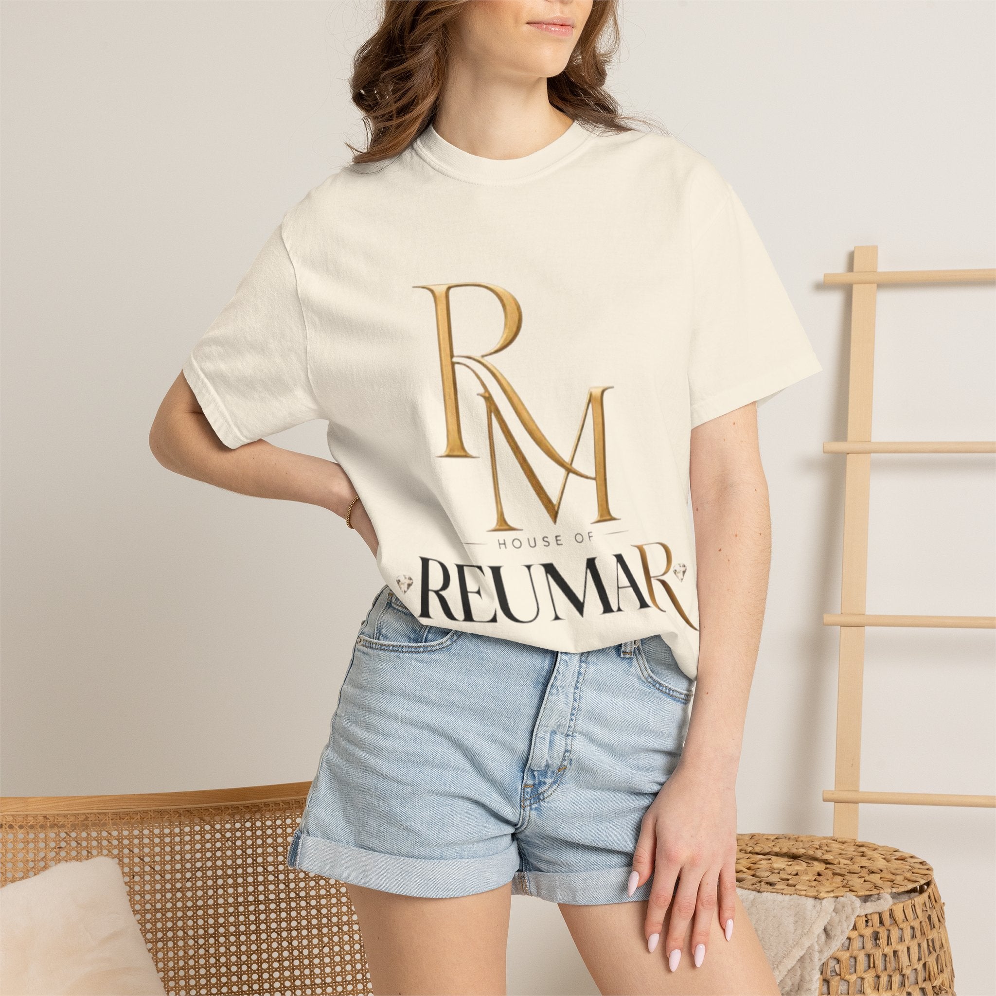 Reumar Logo & "It's a New Day" Graphic T-Shirt