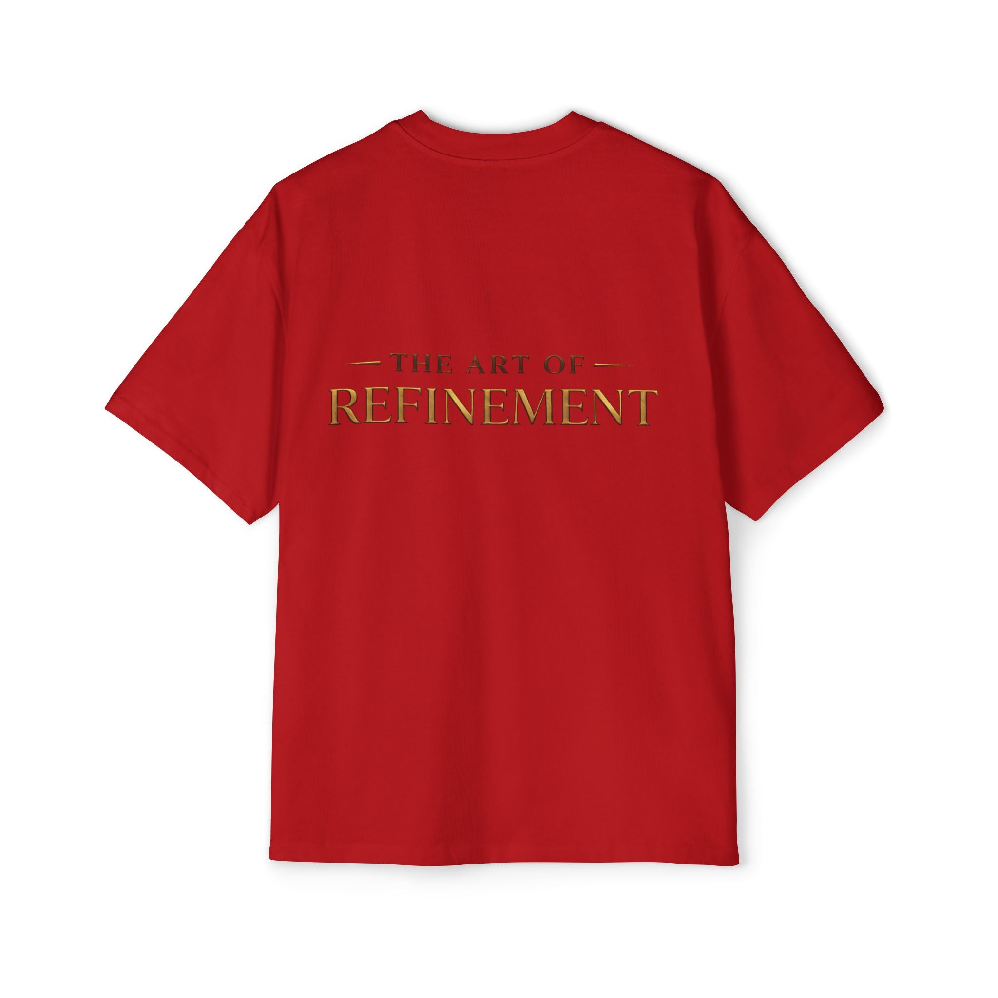 T-Shirt — REUMAR Monogram & “The Art of Refinement” Luxury Graphic Tee