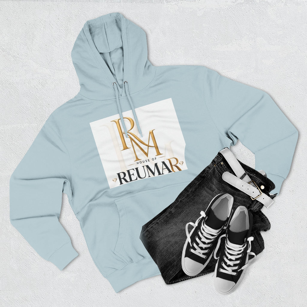 Art Lover Boutique Fleece Hoodie – 'House of Reumar' Designer Logo Pullover