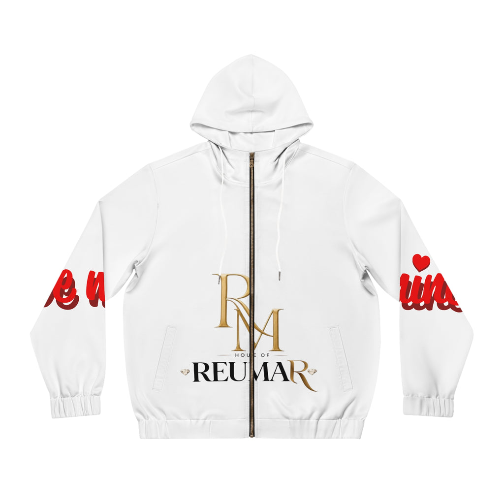 Patriotic 'Merica Full‑Zip Hoodie
