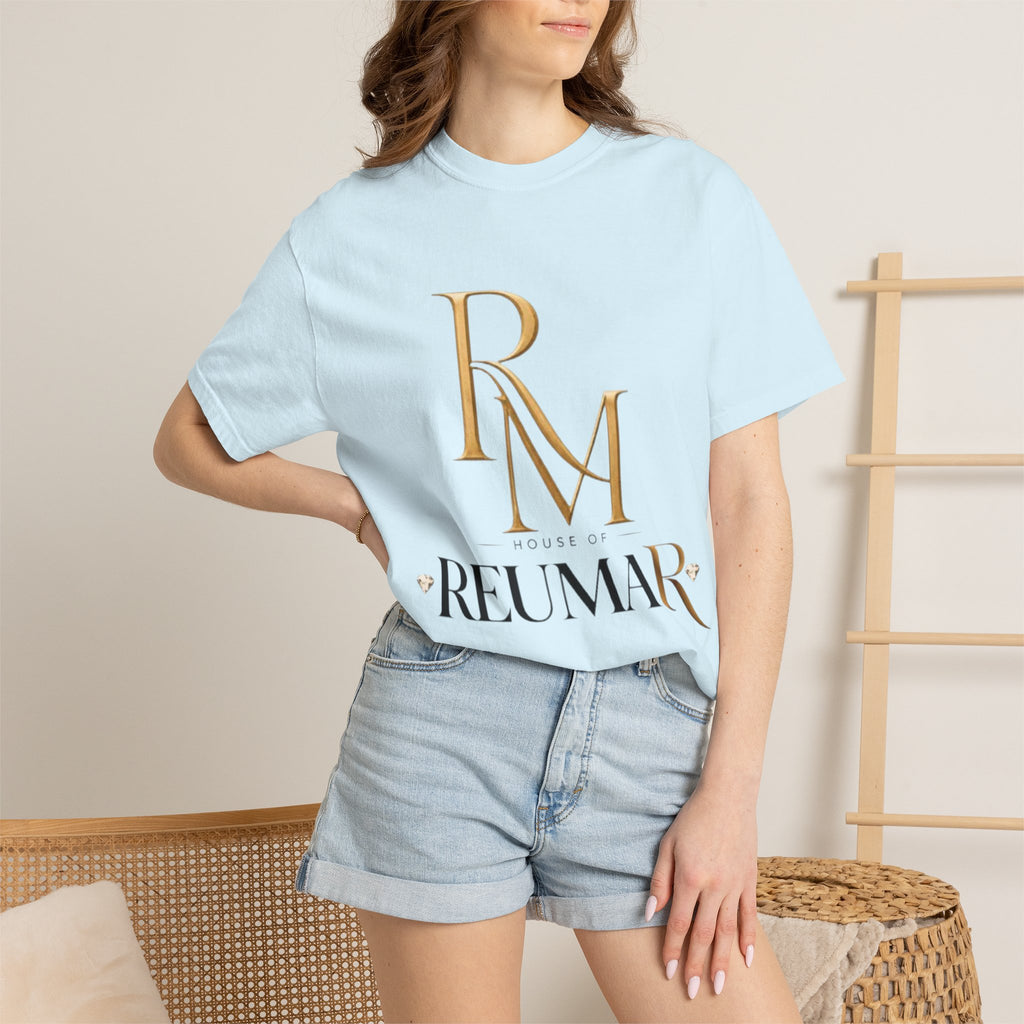 House of Reumar 'RM' Logo T‑Shirt — The Art of Refinement Crew Tee