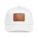 Leather Patch Baseball Cap - Monogram RM Reumay