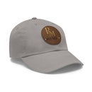 Leather Patch Dad Hat — Embossed RM REUMAN Logo Baseball Cap