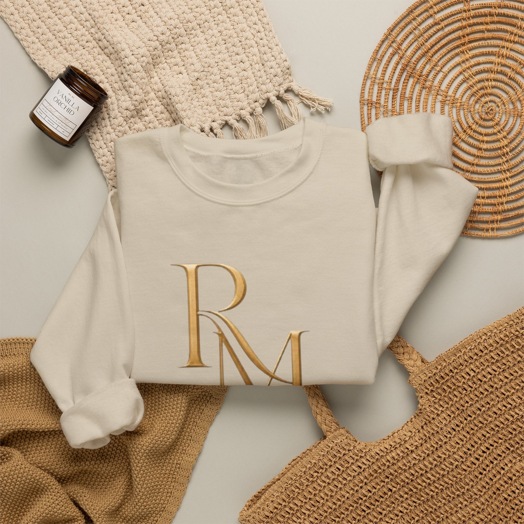 Sarcasm University Crewneck Sweatshirt — REUMAR Logo College-Style Pullover