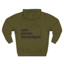 Art Lover Boutique Fleece Hoodie – 'House of Reumar' Designer Logo Pullover