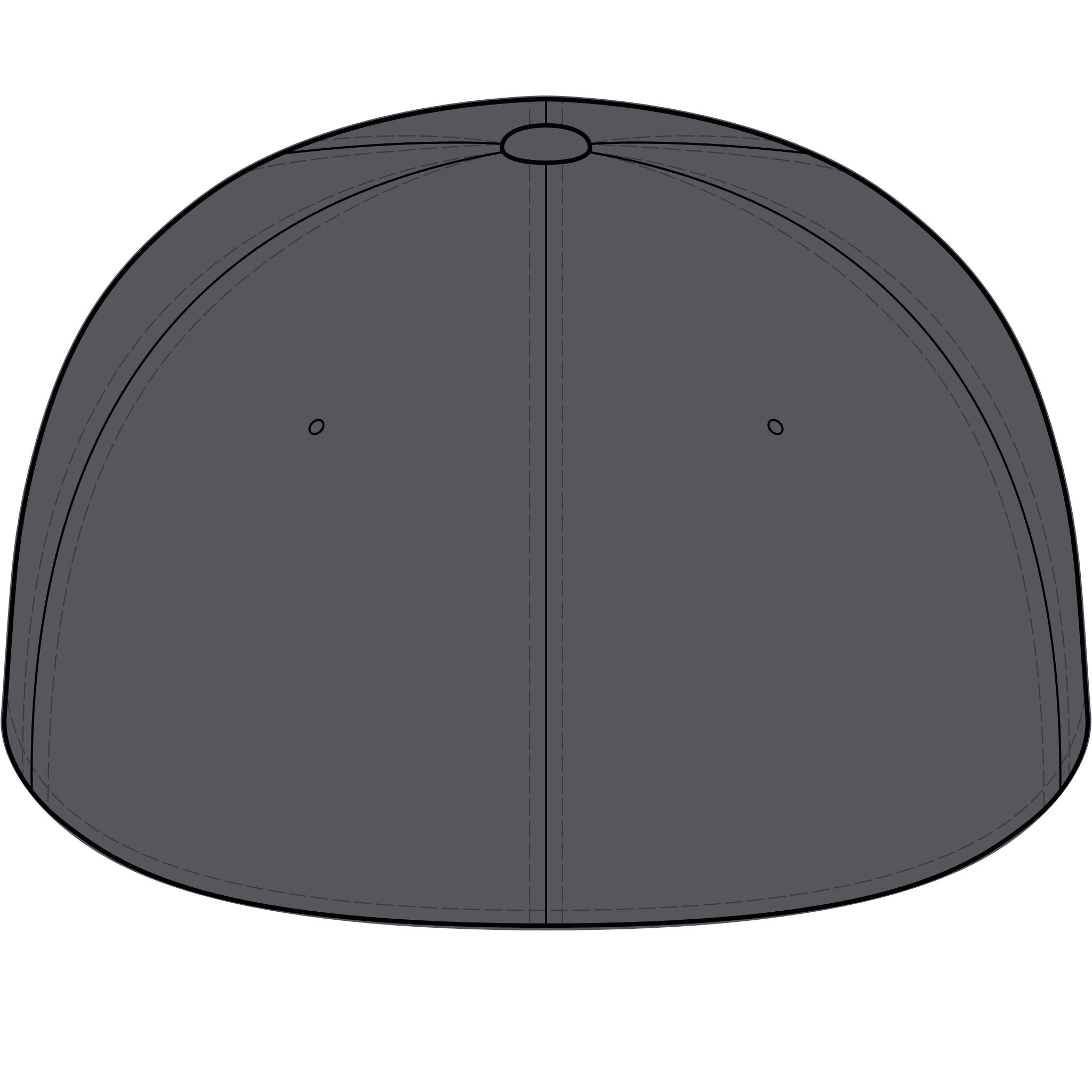 Classic Structured Baseball Cap — Minimal Six-Panel Hat