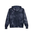 Tie-Dye Embroidered Hoodie — Black Marble RM Logo