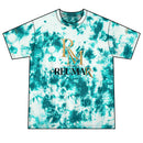 Tie-Dye Logo Tee — House of Reumar Red & Black Crystal Pattern