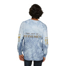 Refined Gold Tie-Dye Crewneck Sweatshirt — “REUMAR” / The Art of Refinement