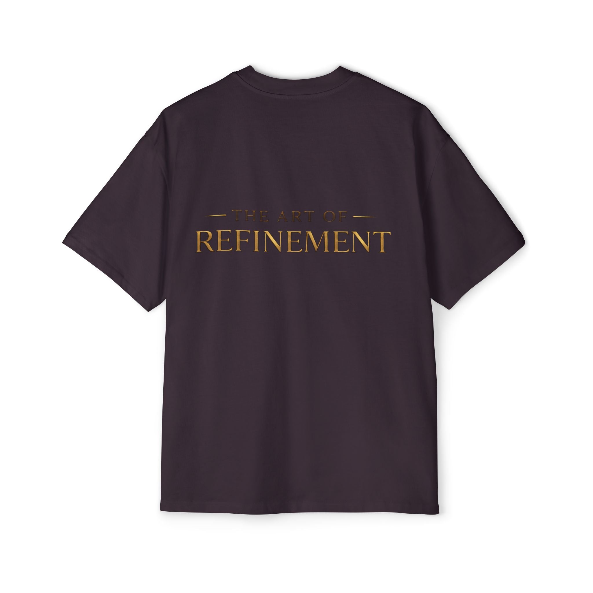 T-Shirt — REUMAR Monogram & “The Art of Refinement” Luxury Graphic Tee