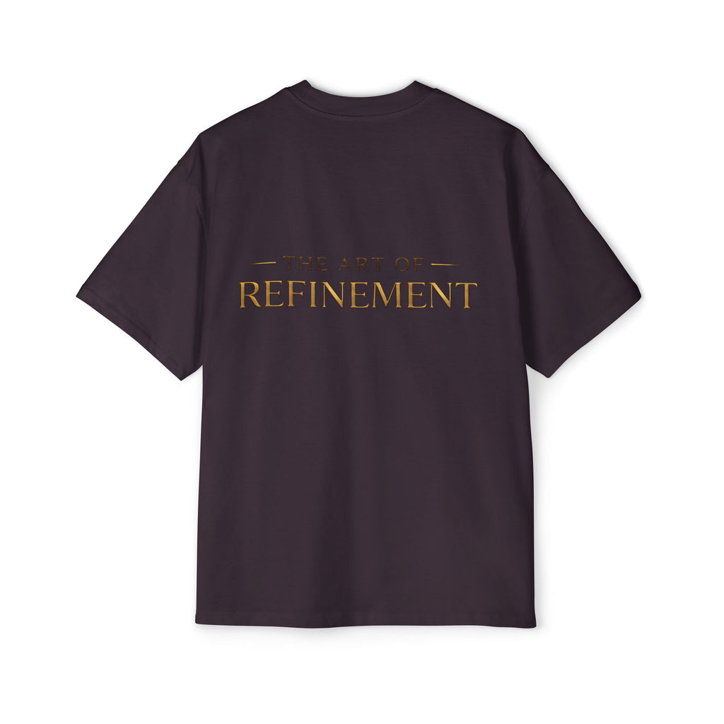 T-Shirt — REUMAR Monogram & “The Art of Refinement” Luxury Graphic Tee