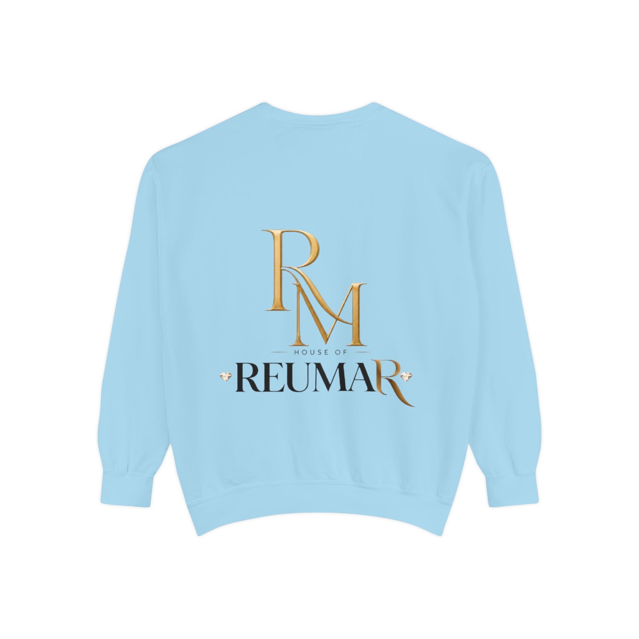 Refinement Logo Sweatshirt — "The Art of Refinement" Garment-Dyed Crewneck