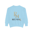 Refinement Logo Sweatshirt — "The Art of Refinement" Garment-Dyed Crewneck