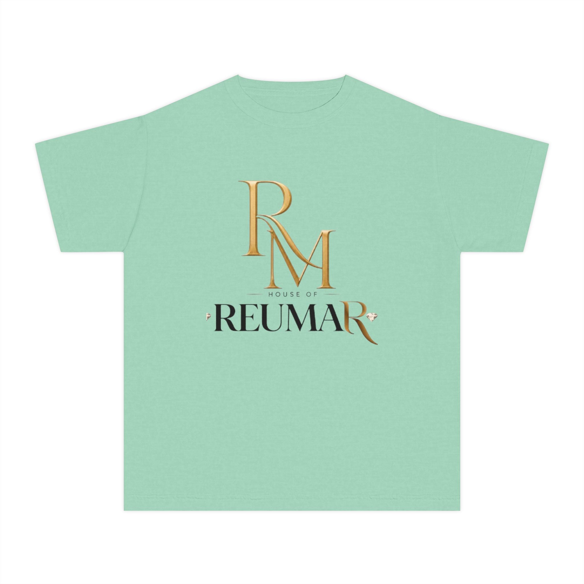 Youth Tee — Reumar Logo Front & "Thank You" Sunburst Back