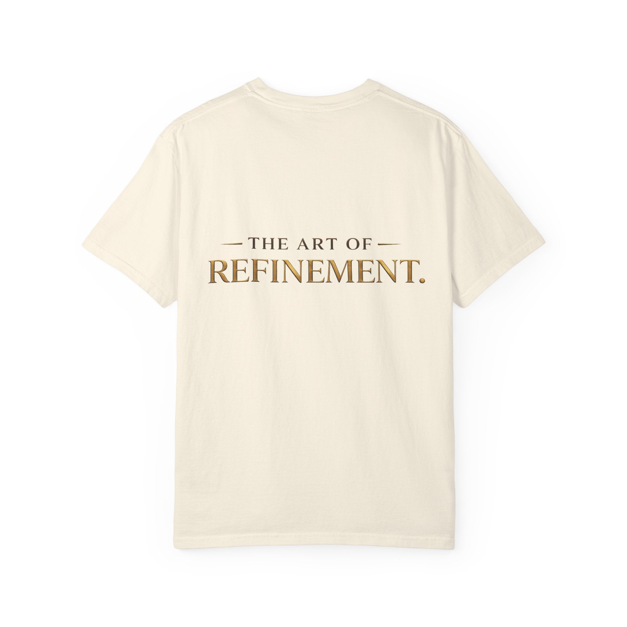 Refined Logo T-Shirt — "House of Reumar" Luxury Graphic Tee