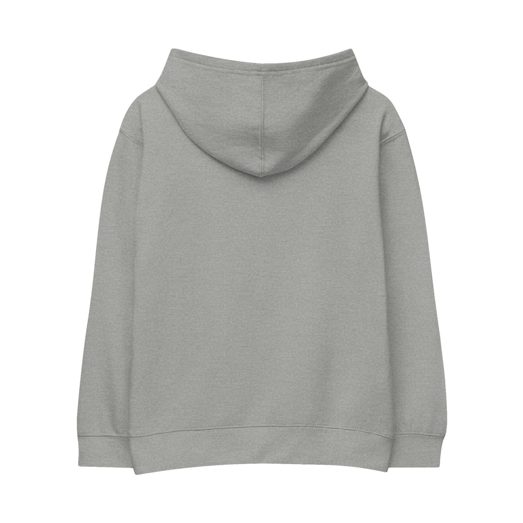 Kids Embroidered Hoodie — Gold 'R' Monogram Crewneck