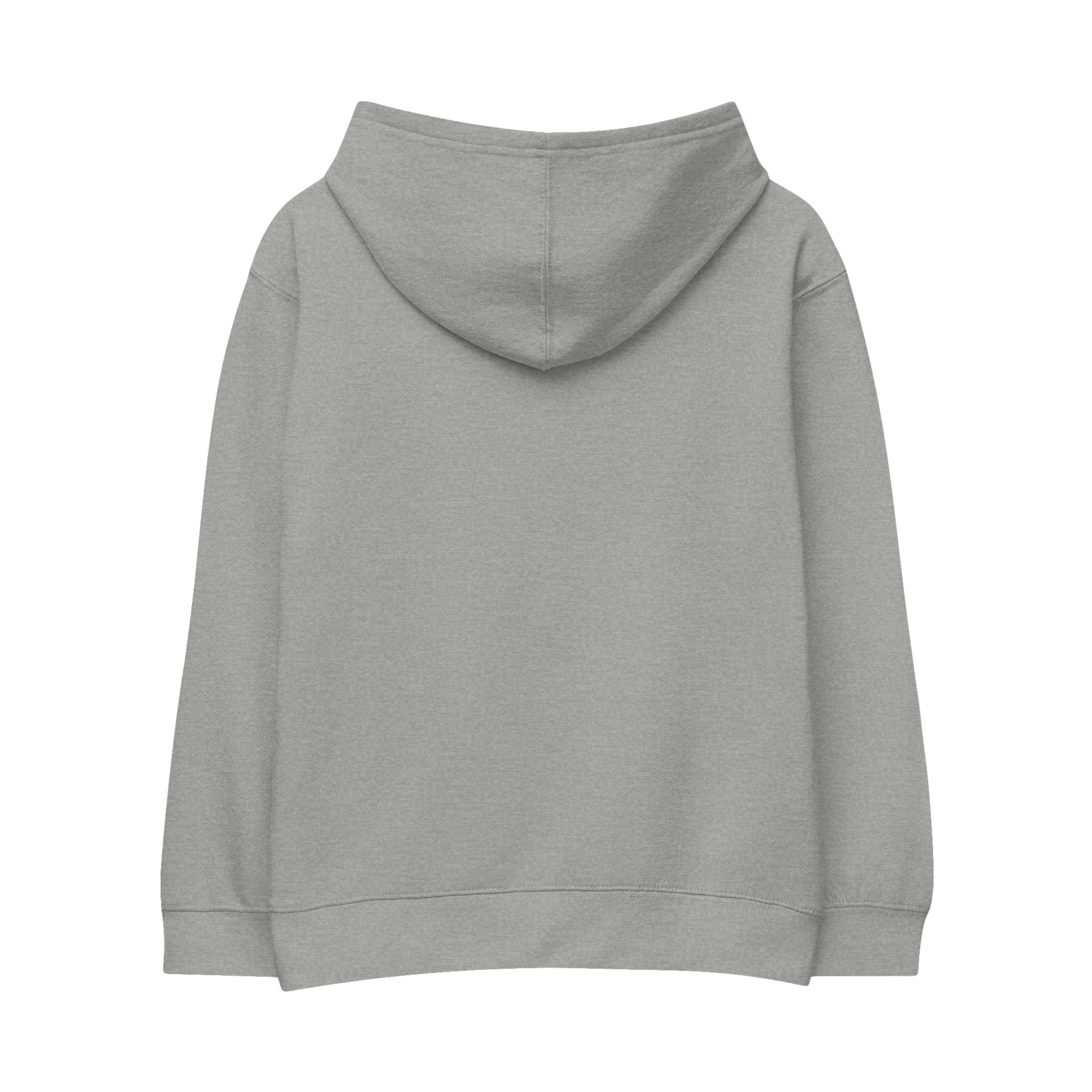 Kids Embroidered Hoodie — Gold 'R' Monogram Crewneck