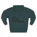 Art Lover Boutique Fleece Hoodie – 'House of Reumar' Designer Logo Pullover