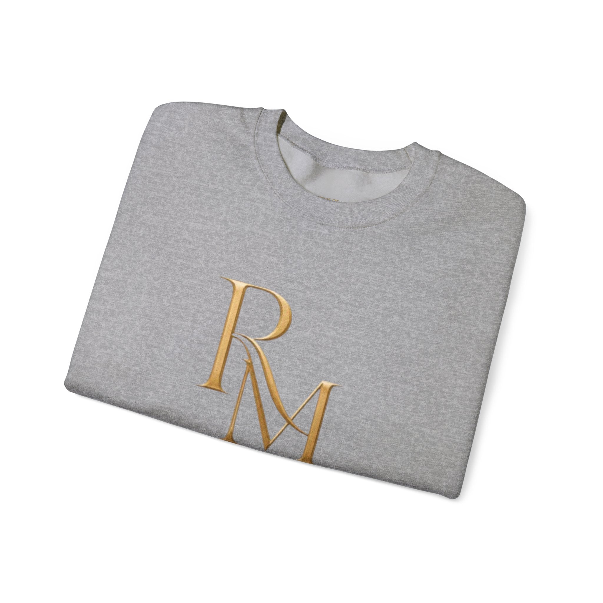 Crewneck Sweatshirt – Reumar Luxury Logo & "The Art of Refinement"