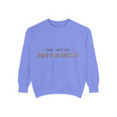 Refinement Logo Sweatshirt — "The Art of Refinement" Garment-Dyed Crewneck