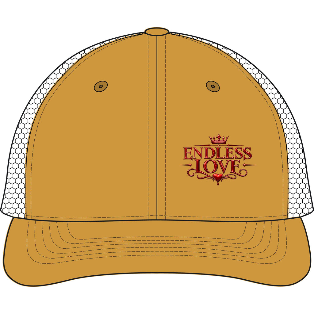 Endless Love Embroidered Trucker Cap