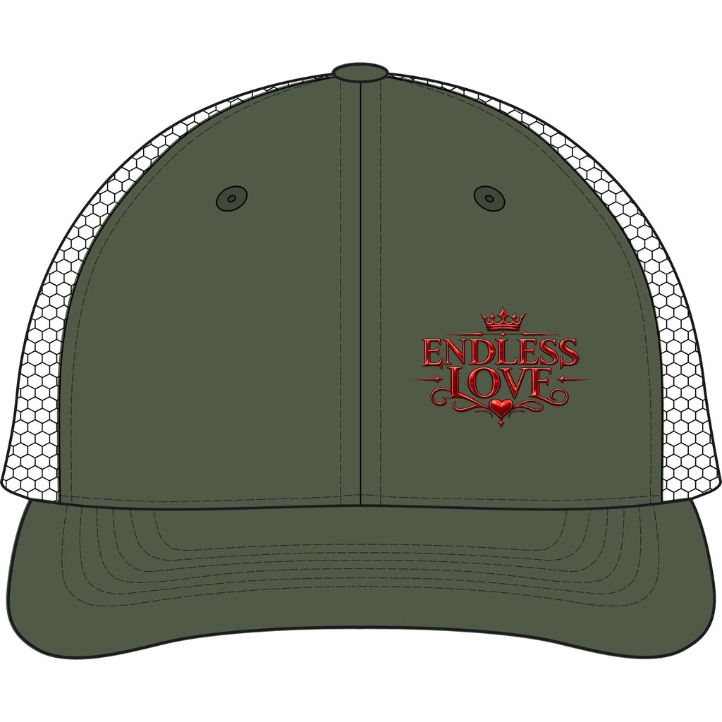 Endless Love Embroidered Trucker Cap