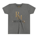 Youth Tee - Reumar Gold Monogram Front & 'art lover boutique' Back