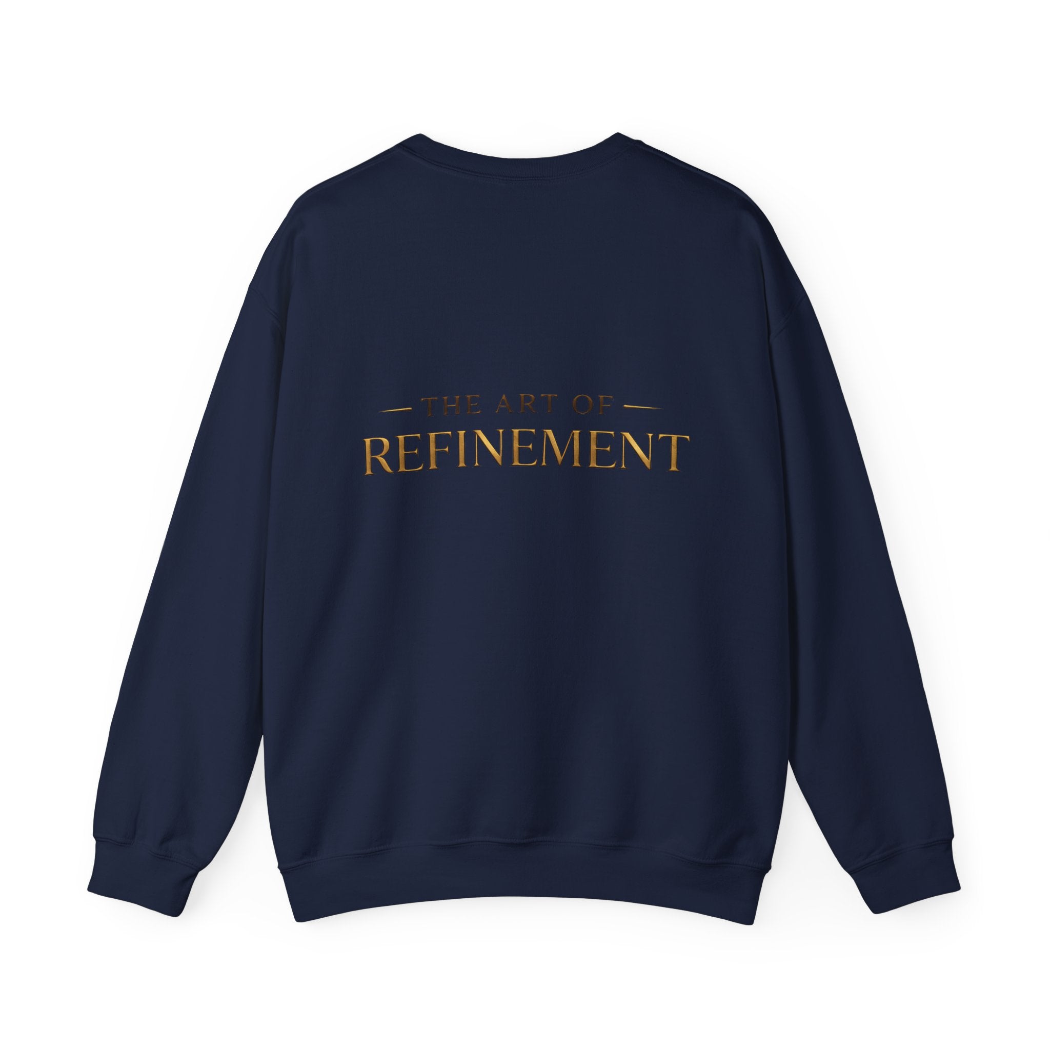 Crewneck Sweatshirt – Reumar Luxury Logo & "The Art of Refinement"
