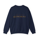 Crewneck Sweatshirt – Reumar Luxury Logo & "The Art of Refinement"