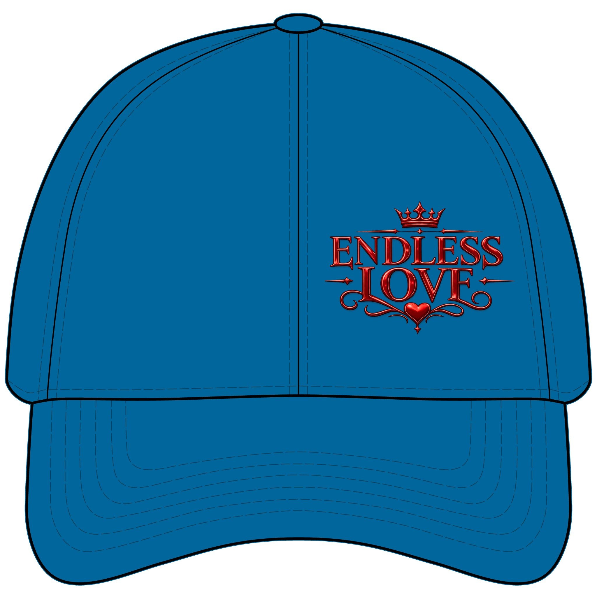 Endless Love Embroidered Cap - Piqué Mesh Cool & Dry Baseball Hat