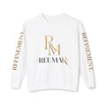 Reumar Gold Monogram Crewneck Sweatshirt