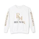 Reumar Gold Monogram Crewneck Sweatshirt