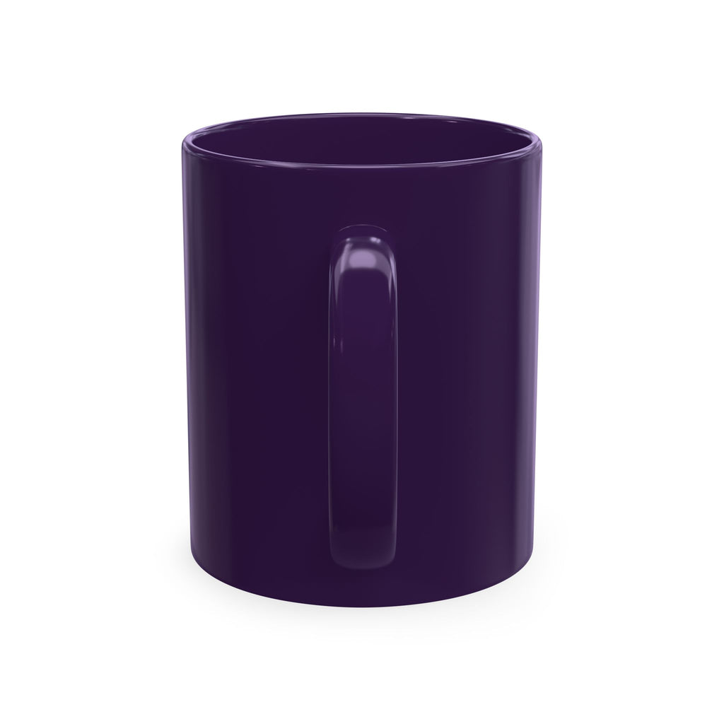 House of Reumar Beige Ceramic Mug — Gold Monogram Coffee Cup