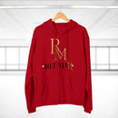 Reumar Zip Hoodie - House of Reumar Gold Logo Hooded Sweatshirt