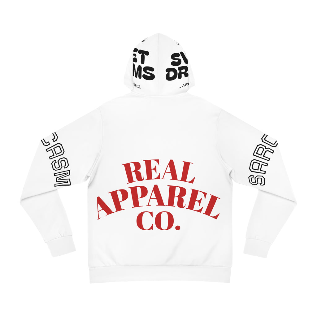 Real Apparel Co. Hoodie — Sarcasm University Graphic Pullover