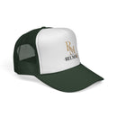 Reumar Gold Monogram Trucker Cap