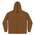 Thermal-Lined Full-Zip Hoodie — Embroidered RM Logo, Heavyweight Workwear