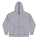Thermal-Lined Full-Zip Hoodie — Embroidered RM Logo, Heavyweight Workwear