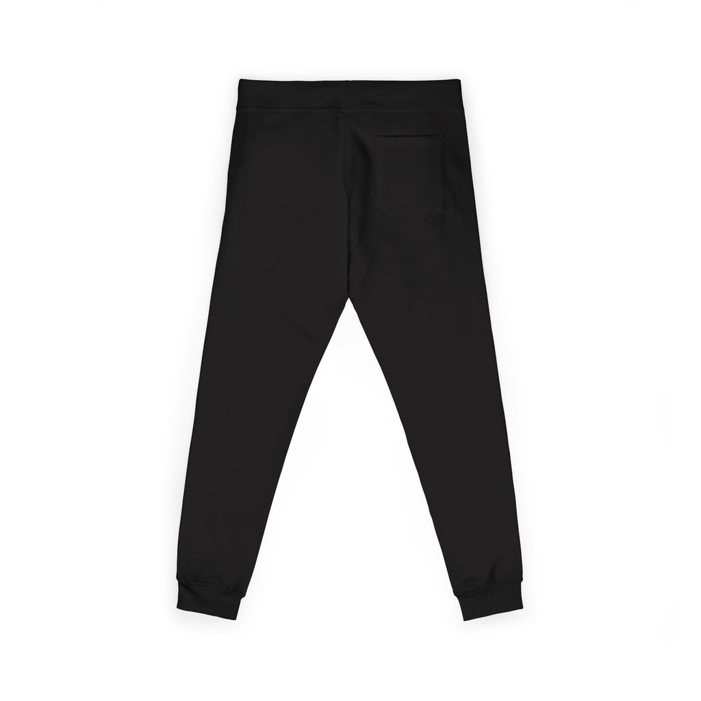 Embroidered Relaxed Sweatpants — Minimal Gold Monogram Lounge Joggers
