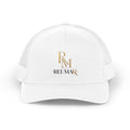 Reumar Gold Monogram Trucker Hat